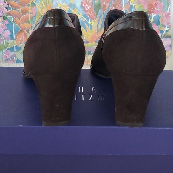 STUART WEITZMAN Booties in brown suede Sytle Bluff  SZ 11 - Picture 5 of 9